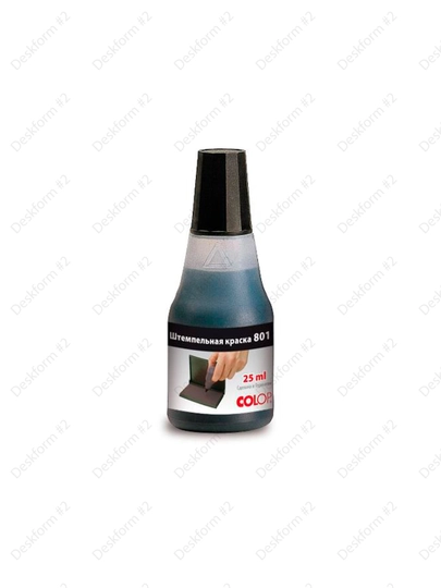 Краска штемпельная 801 ассорти Colop, 109751 — DESK2-8011097-ЧЕРН