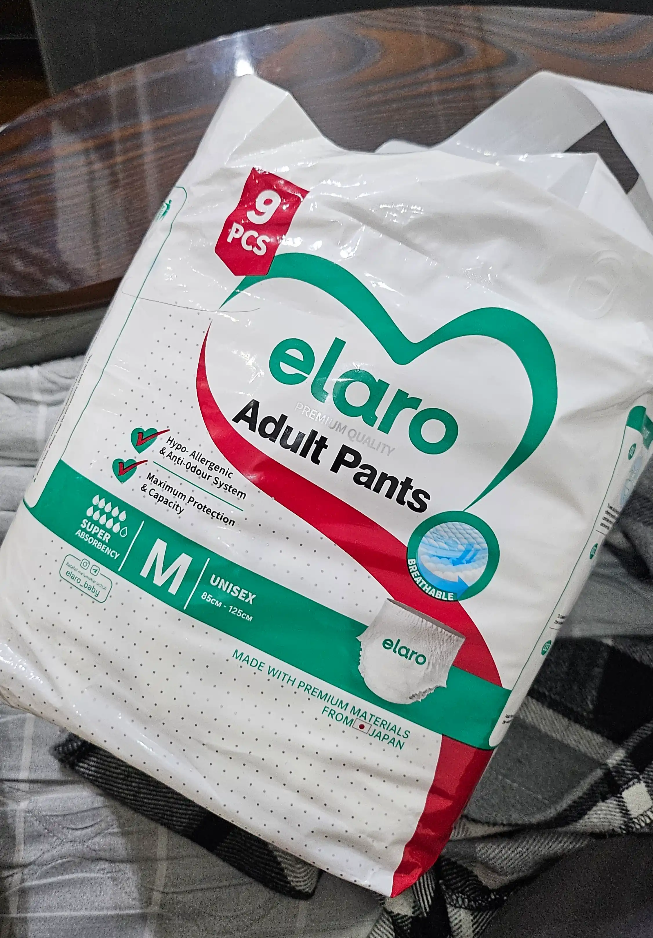 Elaro Adult Pants трусики-подгузники для взрослых, 8 шт, M - L - XL