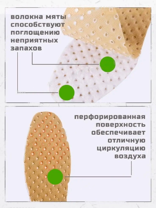 Разные виды стелек для обуви, зимние, летние, универсальные, размеры 36–45
