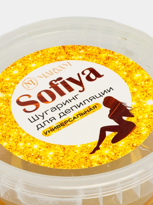 Sofiya Premium Sugaring – Professional shakar depilyatsiya pastasi (300/500 g)