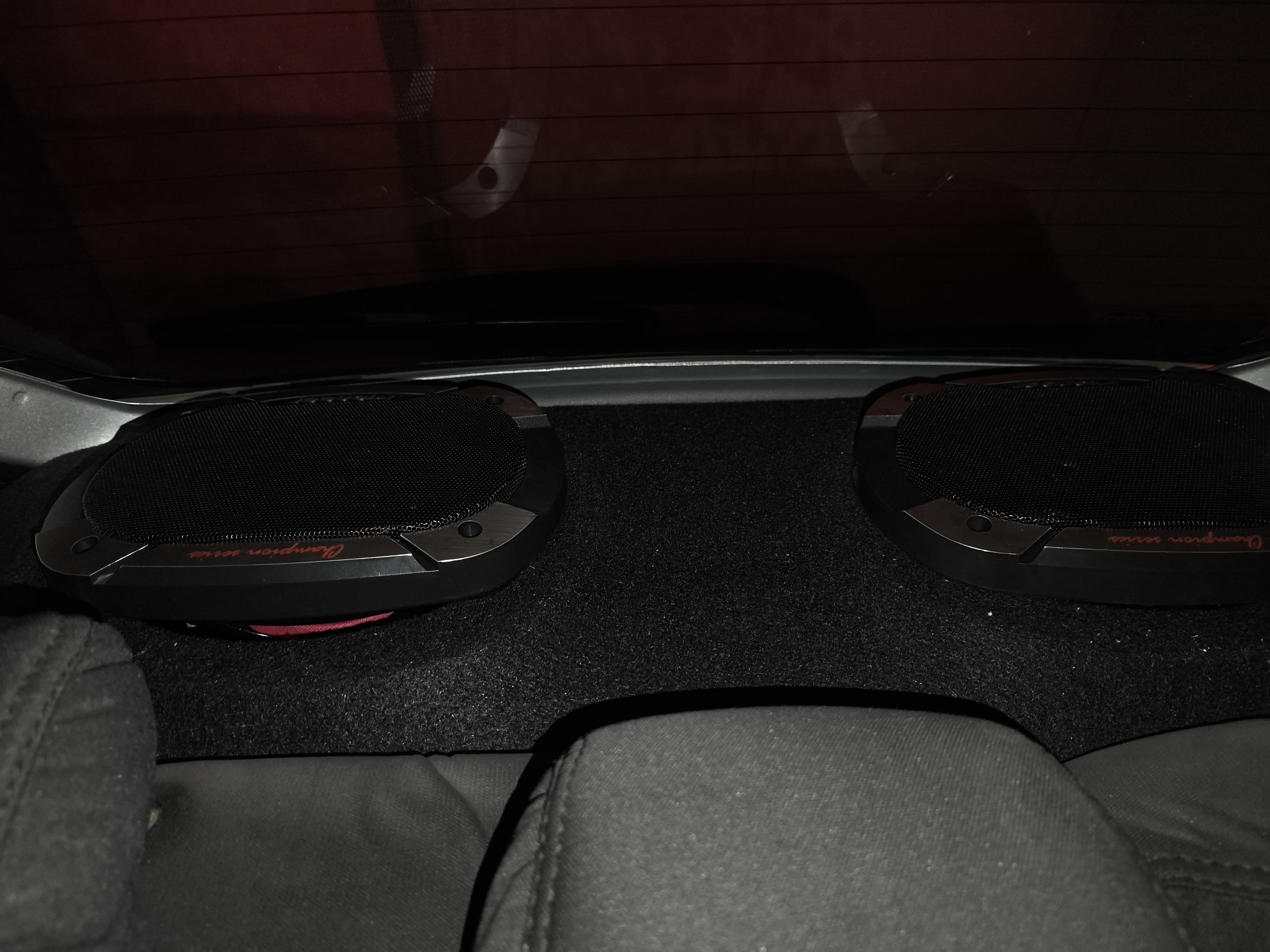 Matiz va Spark kolonka yukxonasiga orqa tokcha, akustik tokcha