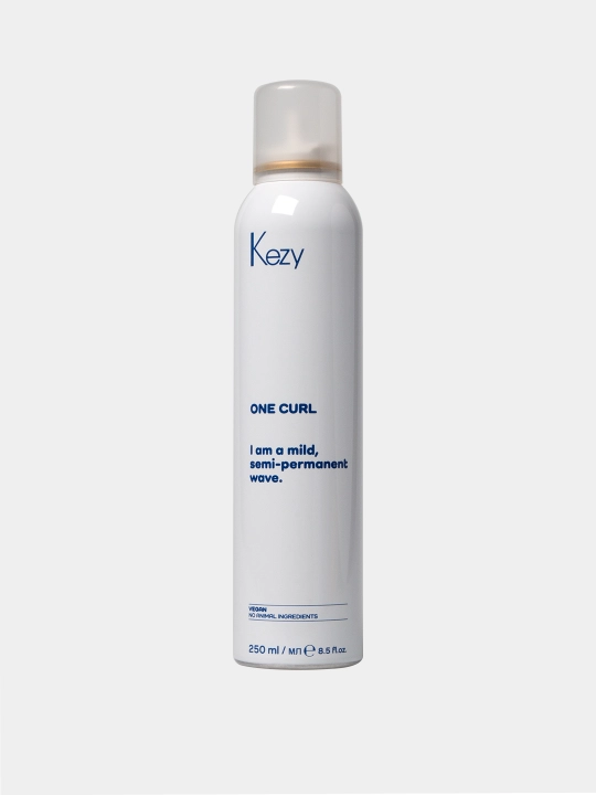 Yumshoq doimiy burash uchun One Curl eritmasi Kezy One Curl 250ml - 