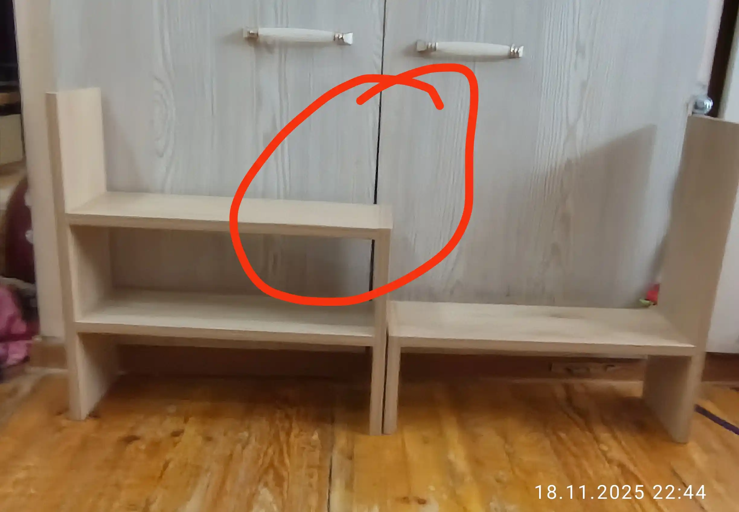Полка-трансформер органайзер, 65×45×12 см, ЛМДФ, 3 цвета
