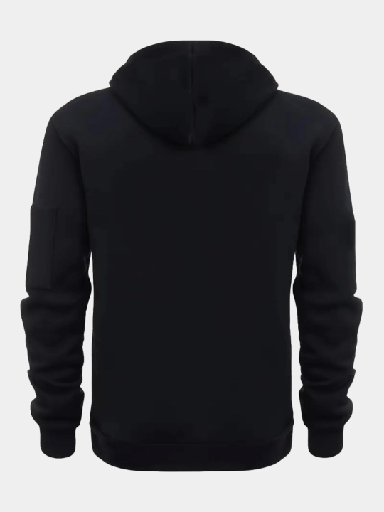 Erkaklar uchun yashin shaklidagi olimpiyka, kapyushonli sport zip-xudi, S-3XL o‘lchamda