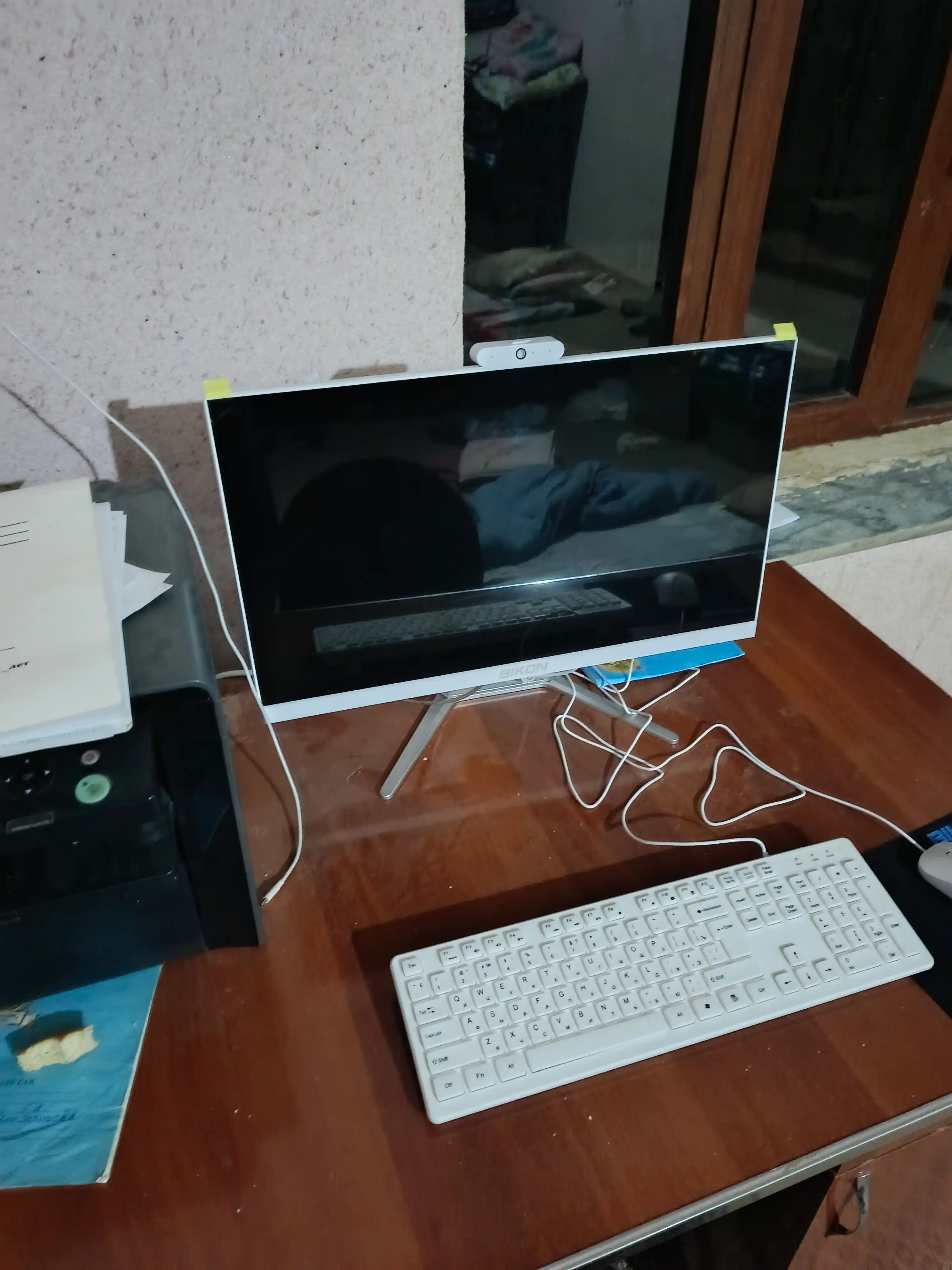 Monoblok BIKON 24" ekran, oq, Intel Core i7, SSD 128, 256, 512, 1000 GB, DDR3 8 GB