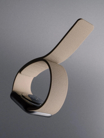 Ремешок с магнитной застёжкой и фактурой “личи” для Apple Watch S3–S11/SE/Ultra, 38–49 мм