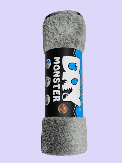 Тряпка для авто DRY MONSTER  – полотенце из микрофибры для сушки, 50 × 60 см — DION-MONST-CЕРМЕЛ