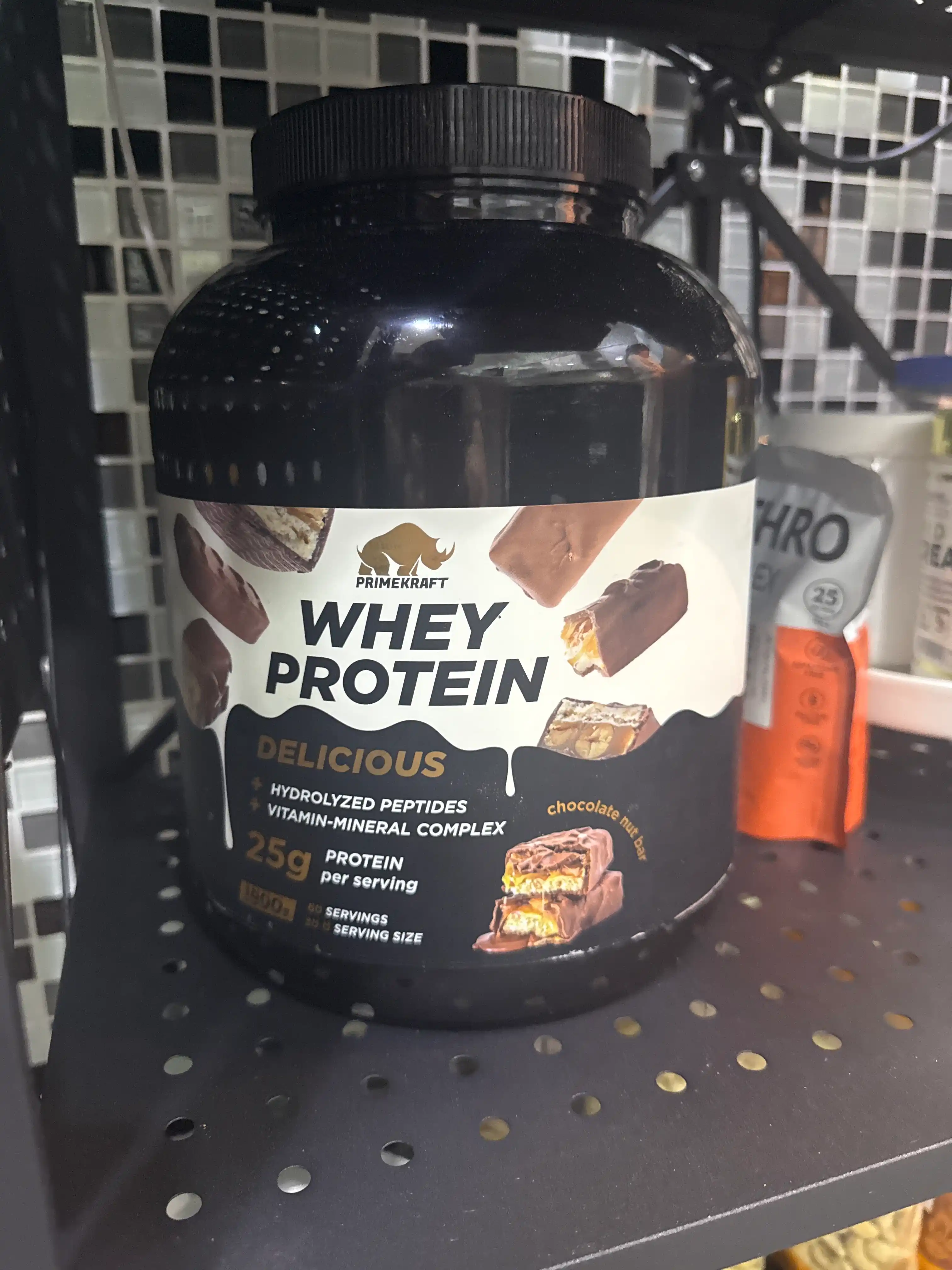 Peptidli protein Whey Delicious Primekraft, 1800 g, 60 porsiya