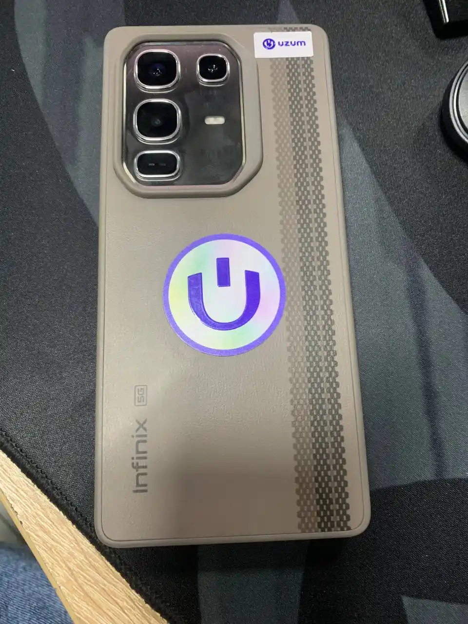 Чехол для Infinix NOTE 50 Pro / NOTE 50 Vegan Leather