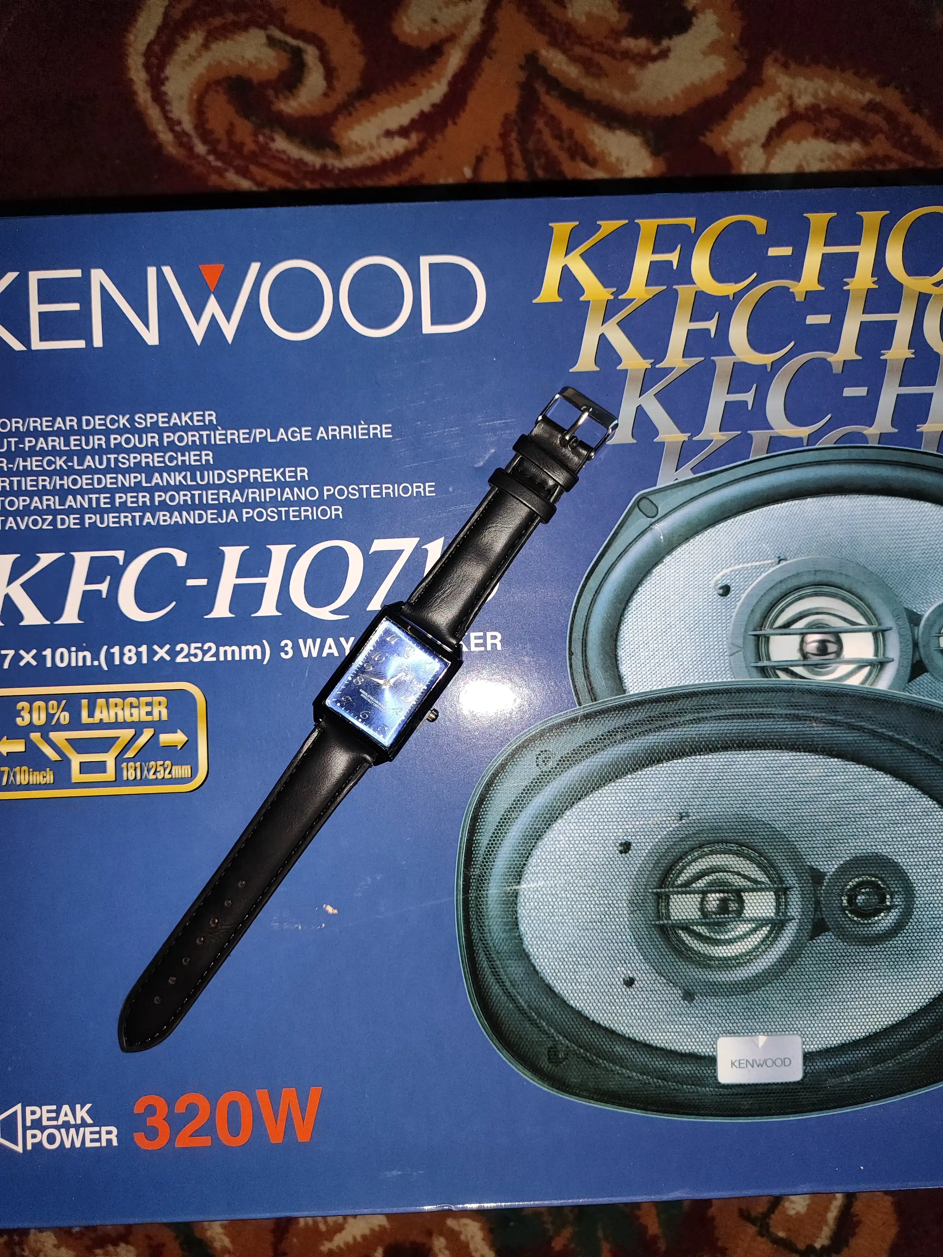 Колонка Kenwood — это та же знаменитая легенда Kfc-hq 718 Bass 2 голоса чистые