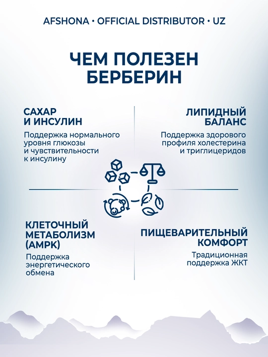 Берберин 250 мг экстракт корня Solaray Berberine Root Extract, 60 капсул