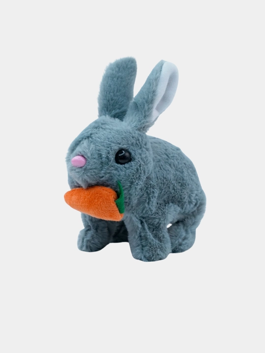 Интерактивная игрушка, робот-собака, кролик, умный щенок, ходит и лает - 