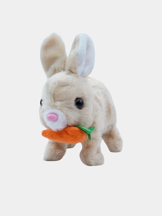 Интерактивная игрушка, робот-собака, кролик, умный щенок, ходит и лает - 