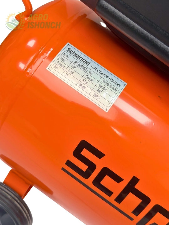 Компрессор SCHPINDEL SCHACBM50-50, SCHAC2065A-100, 1300 вт, 2200 вт
