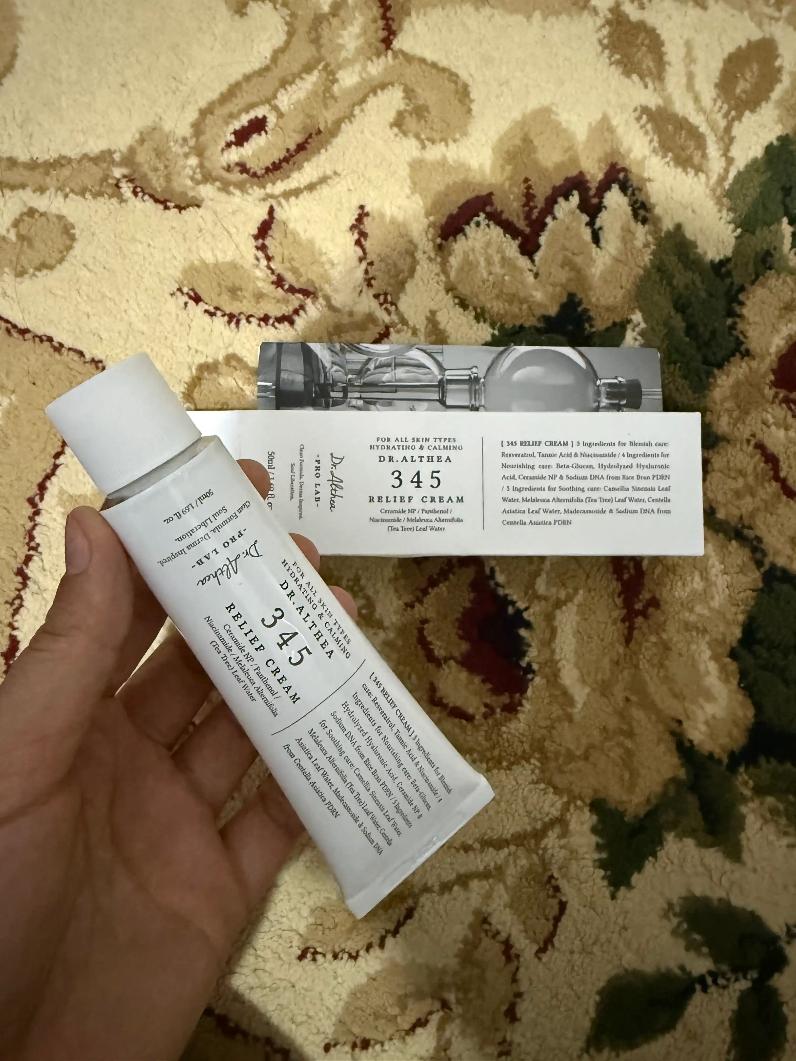 Resveratrol bilan tinchlantiruvchi krem Dr. Althea 345 Relief Cream, 50 ml