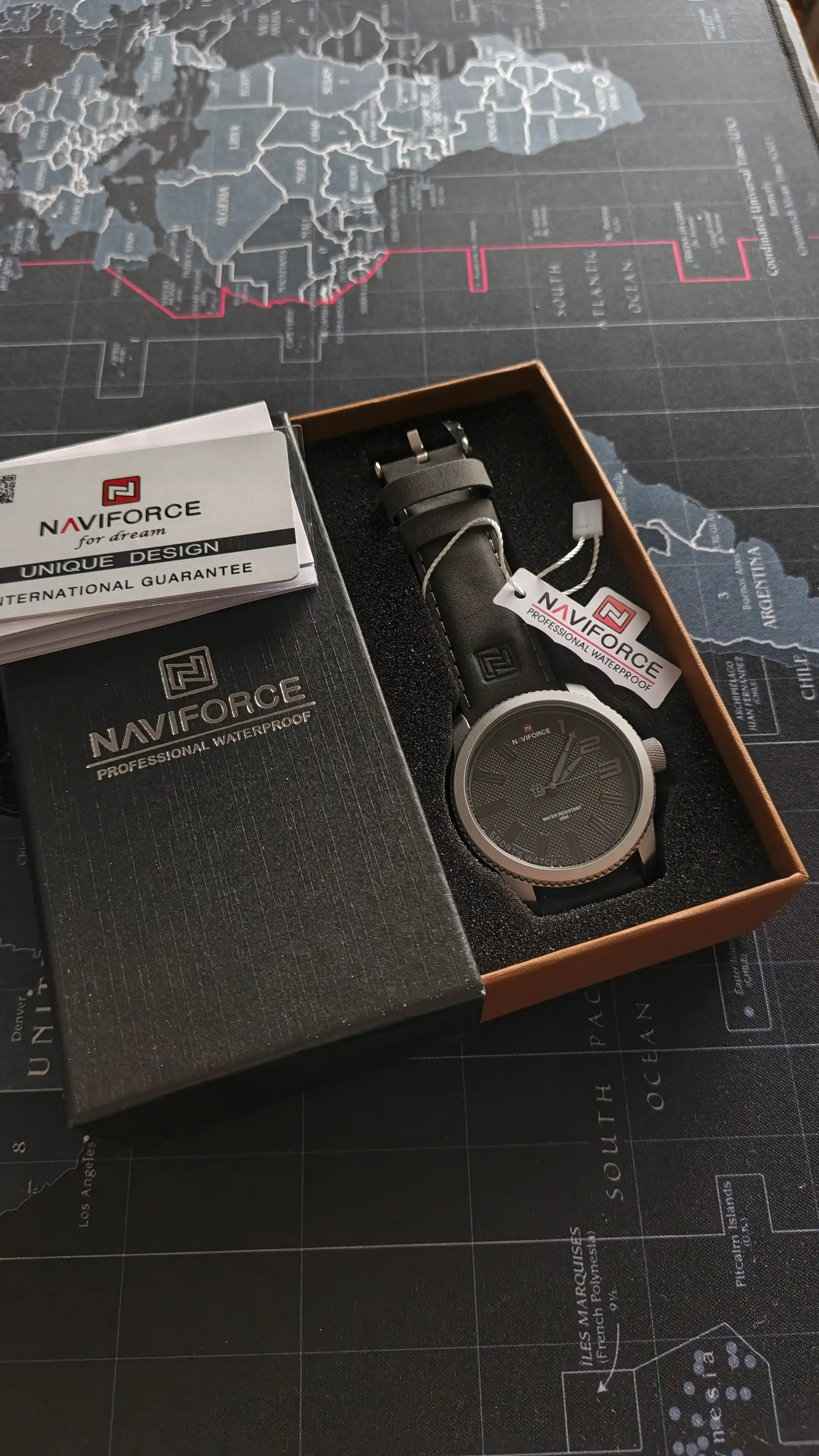 Erkaklar soati Naviforce 9202T, kvarts