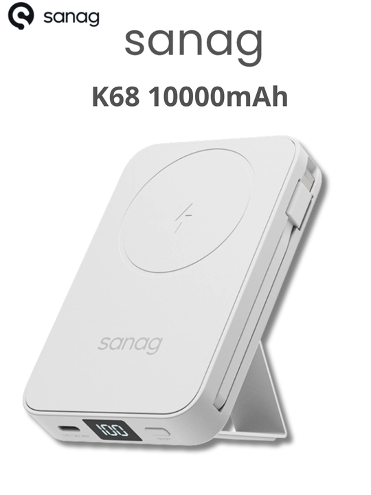 Magnitli powerbank Sanag K67 / K68 15 Vt simsiz va 20 Vt tez zaryad