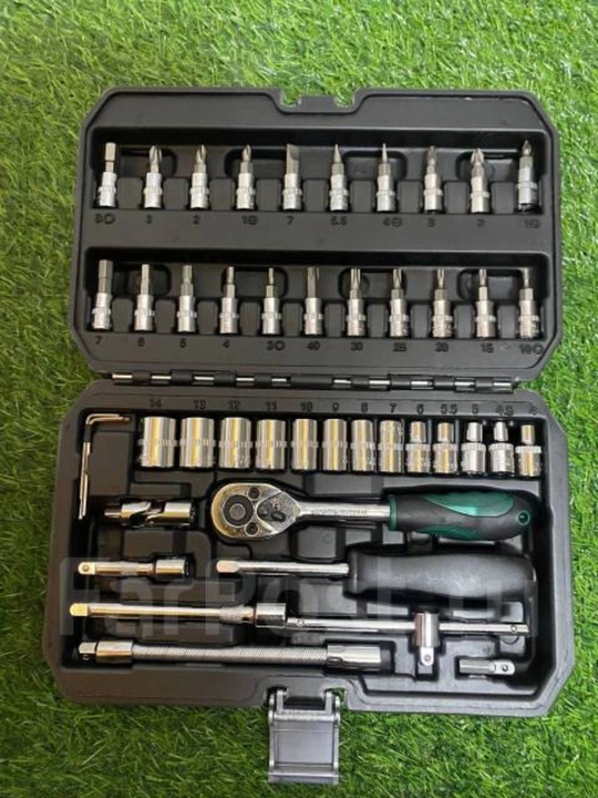 46 dona universal avtomobil instrumentlar to‘plami — golovkalar