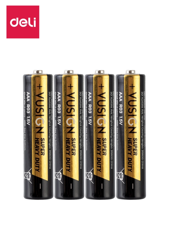 Batareyalar AAA R03 1.5V 4 dona EL204 Deli, 204-EL - 
