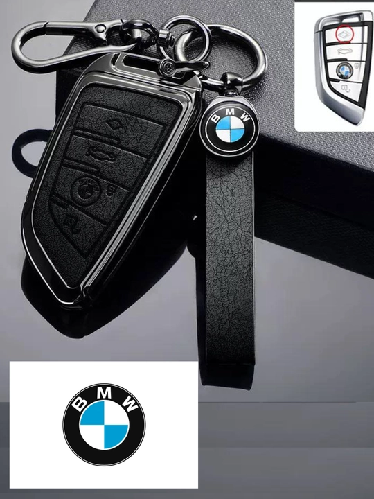 Avtomobil kaliti uchun metal g'ilof BMW - 