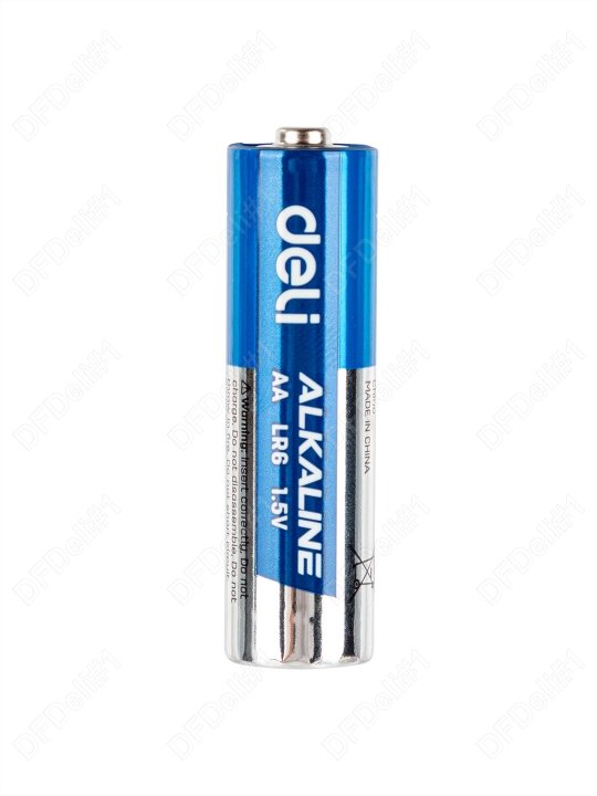 Батарейки AА LR6 1.5V 2шт 18500 Deli, блистер, 18500
