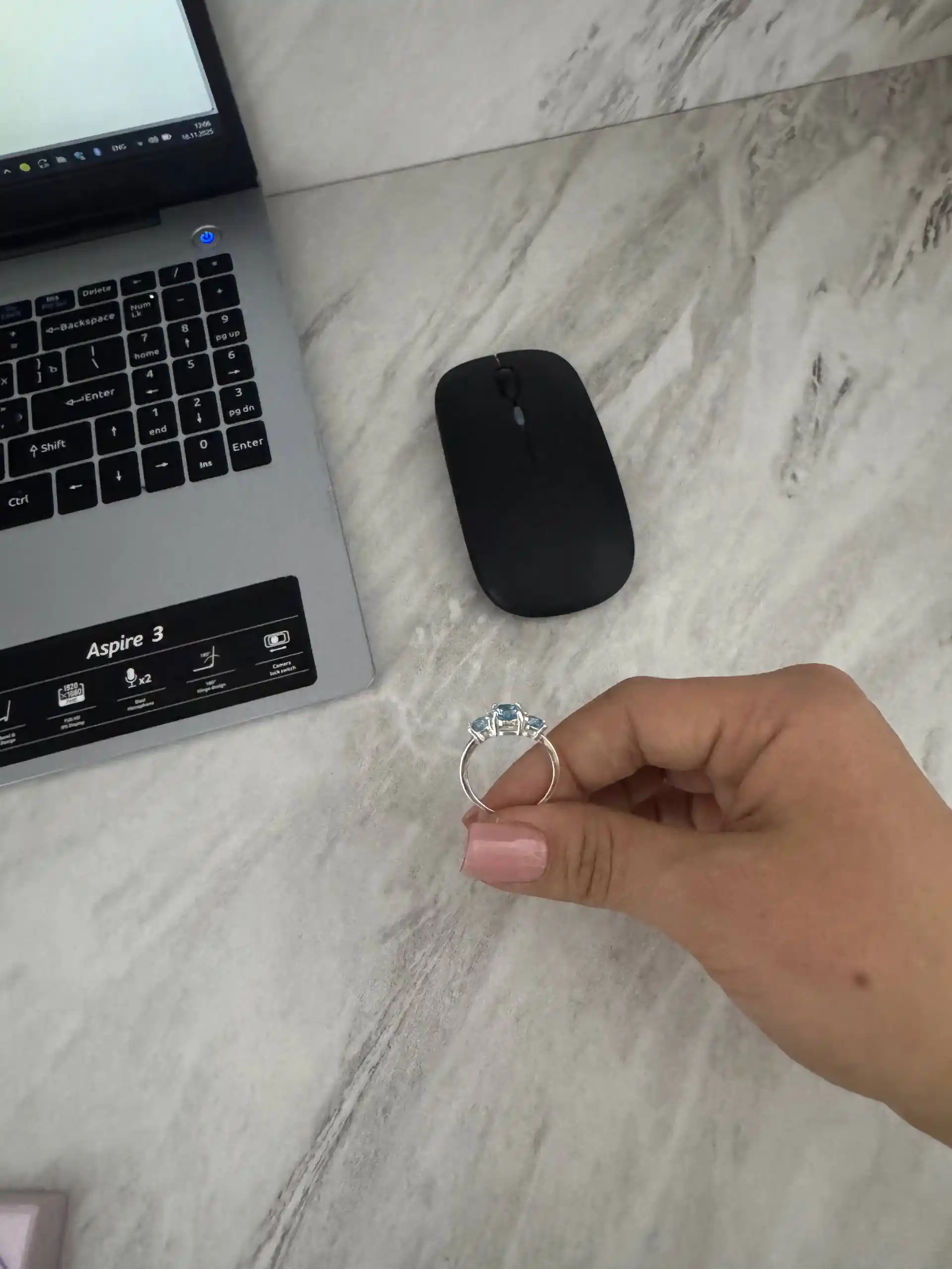 Серебряное кольцо для женщин S925