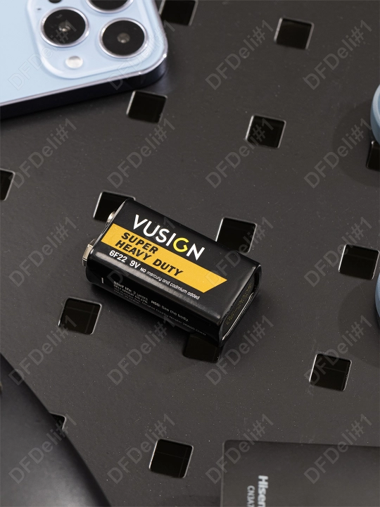 Batareyalar 6F22 9V 1 dona EL207 Deli blister, 207-EL