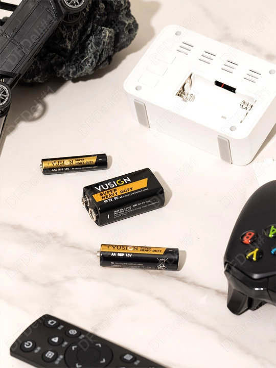Батарейки AА R6P 1.5V 4шт EL205 Deli (блистер), 205-EL