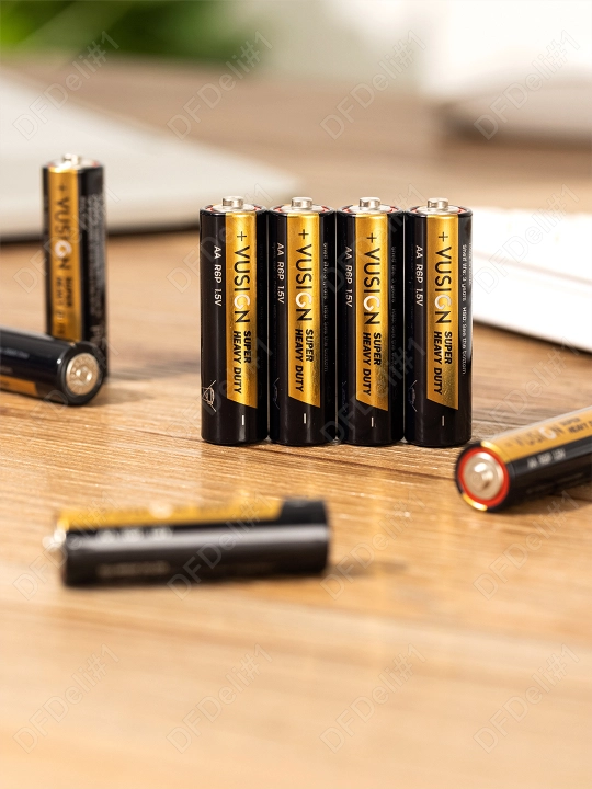 Батарейки AА R6P 1.5V 4шт EL205 Deli (блистер), 205-EL
