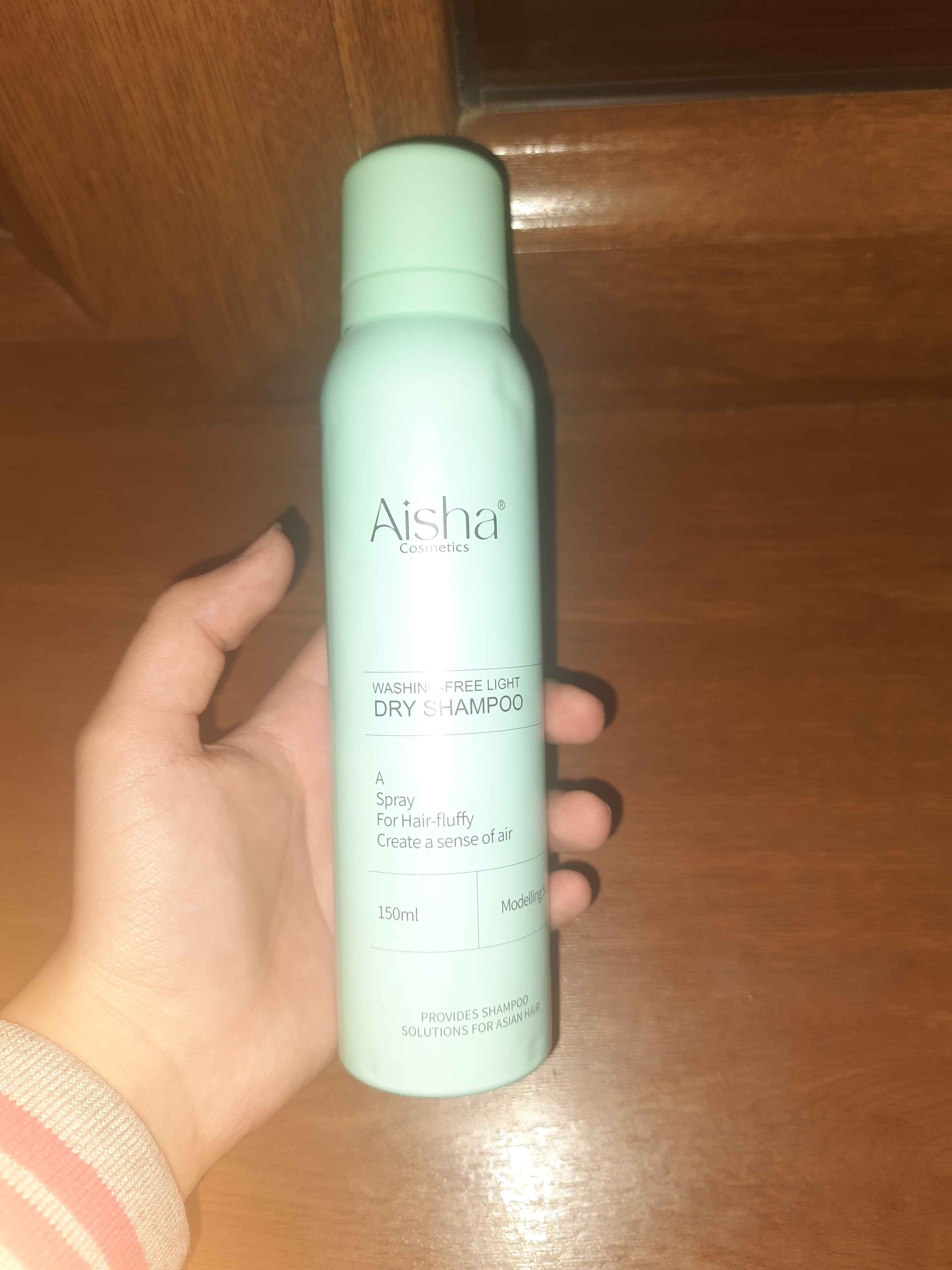 Сухой шампунь для волос, спрей средство для объема, Aisha Cosmetics DRY SHAMPOO 150 мл