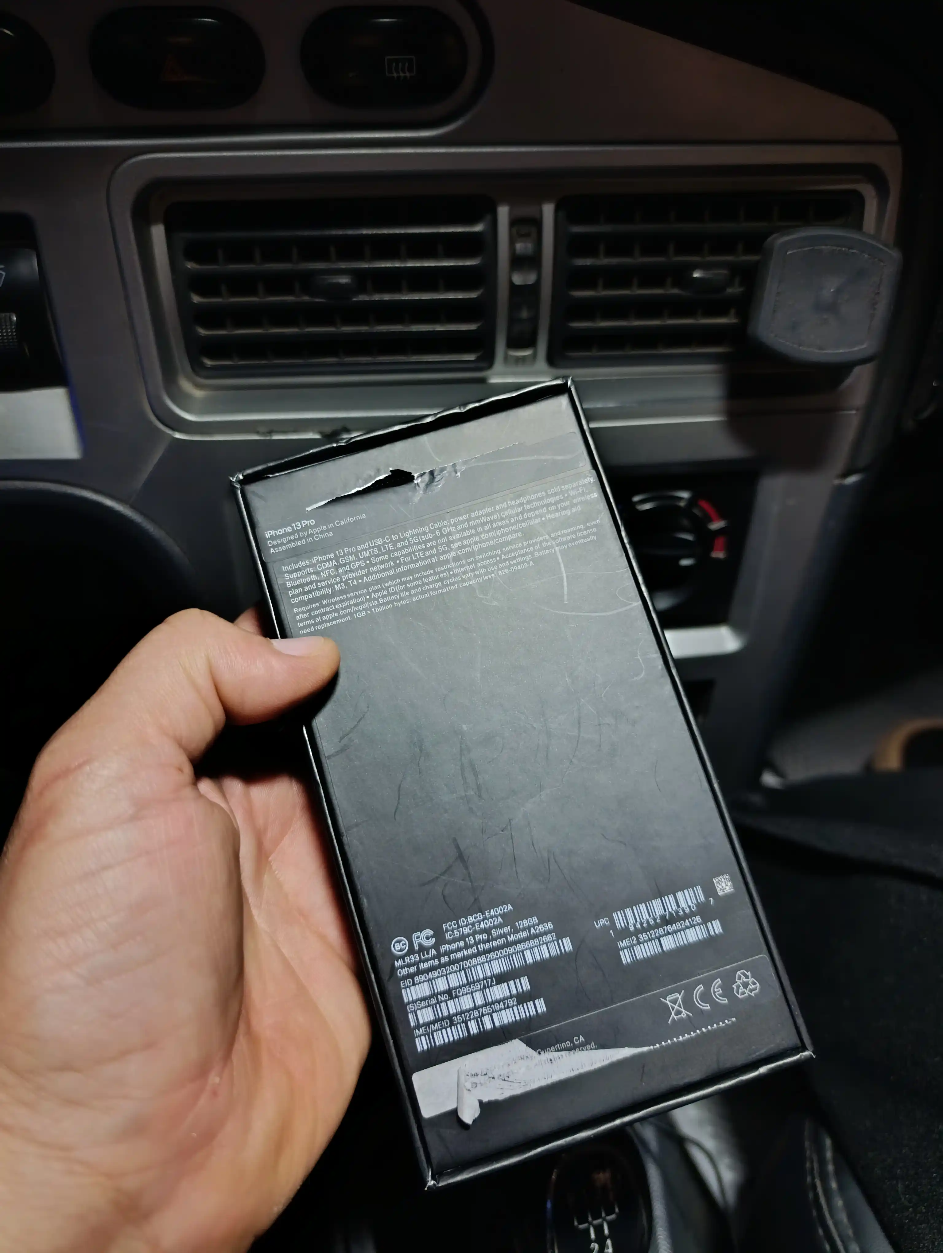 Smartfon Apple iPhone 13 Pro,128/256GB Blue, SIM+sim, g‘ilof va shisha sovg‘a sifatida