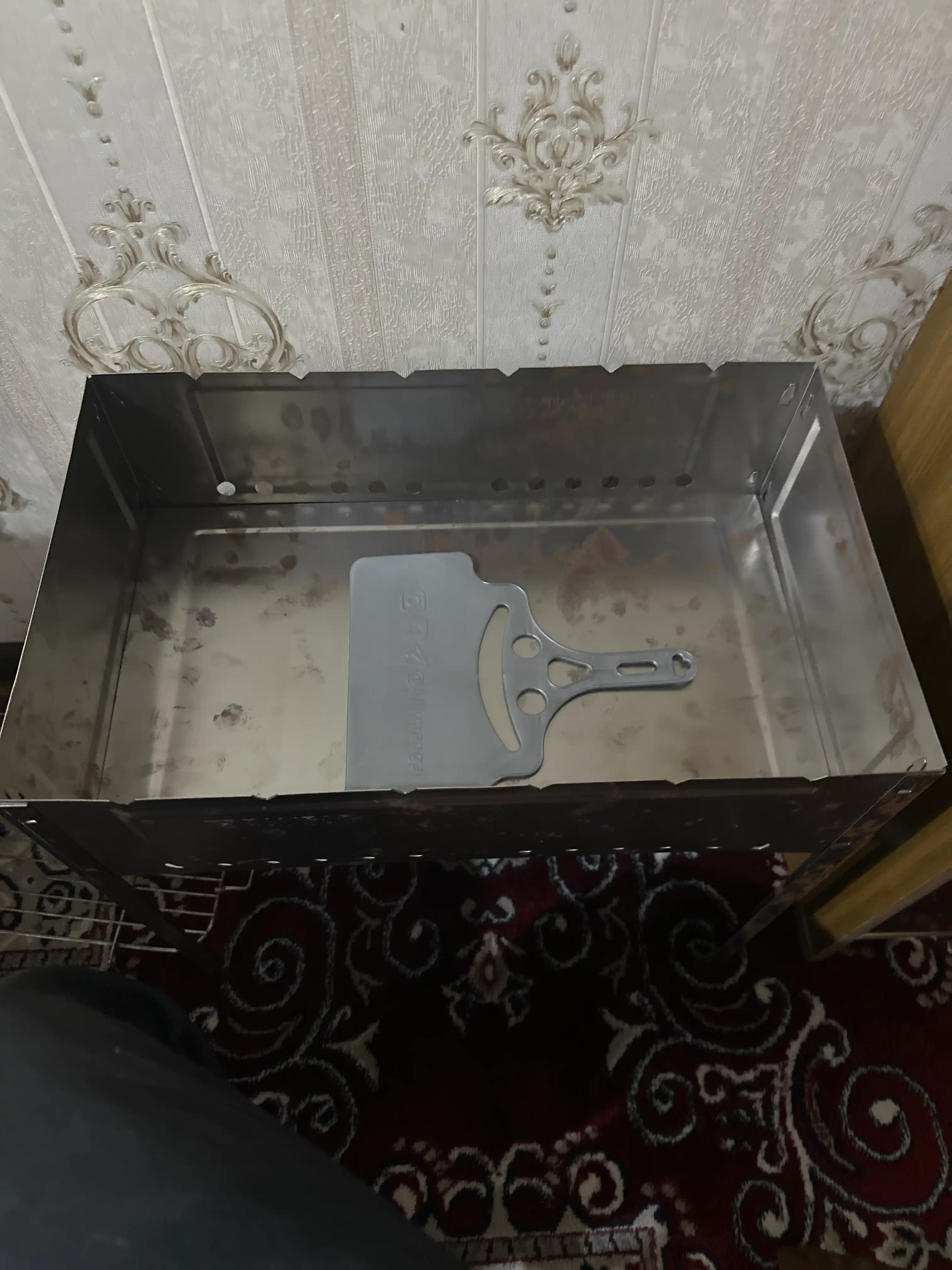Мангал PALISAD с ребрами жесткости, 500 х 300 х 500 мм, 69547