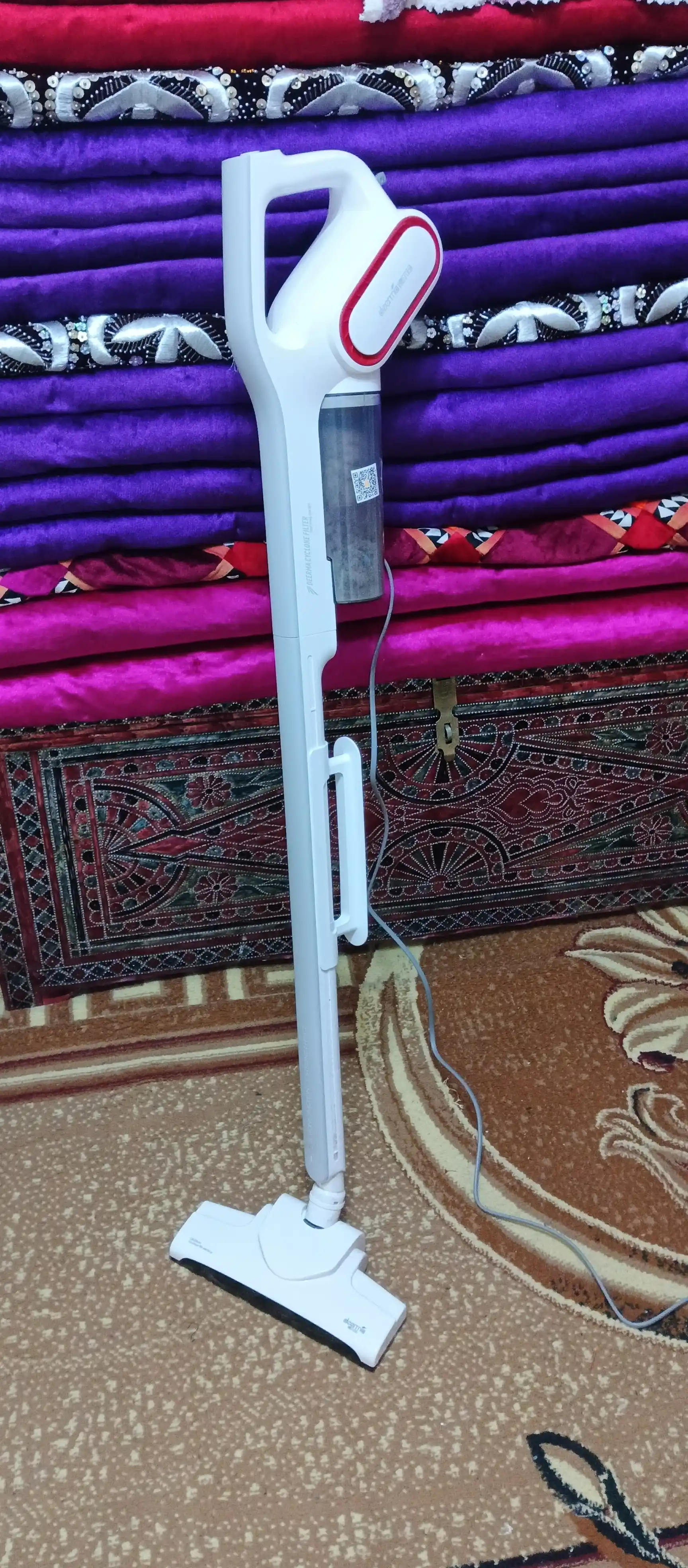 Deerma DX700 PRO/ 700S changyutgich quruq tozalash, qo'lda vertikal qoziqlar
