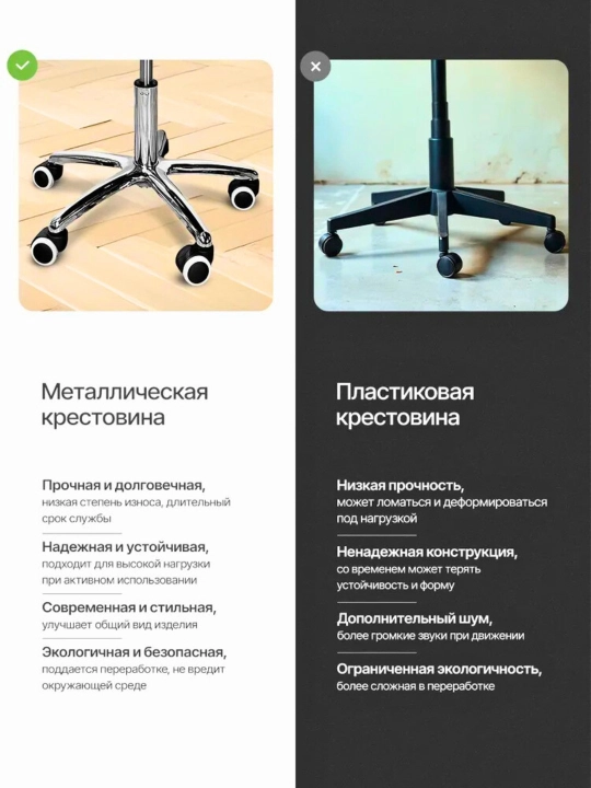 Барный стул регулируемый, мягкий велюр