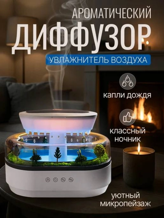 Увлажнитель воздуха с ночным освещением - 