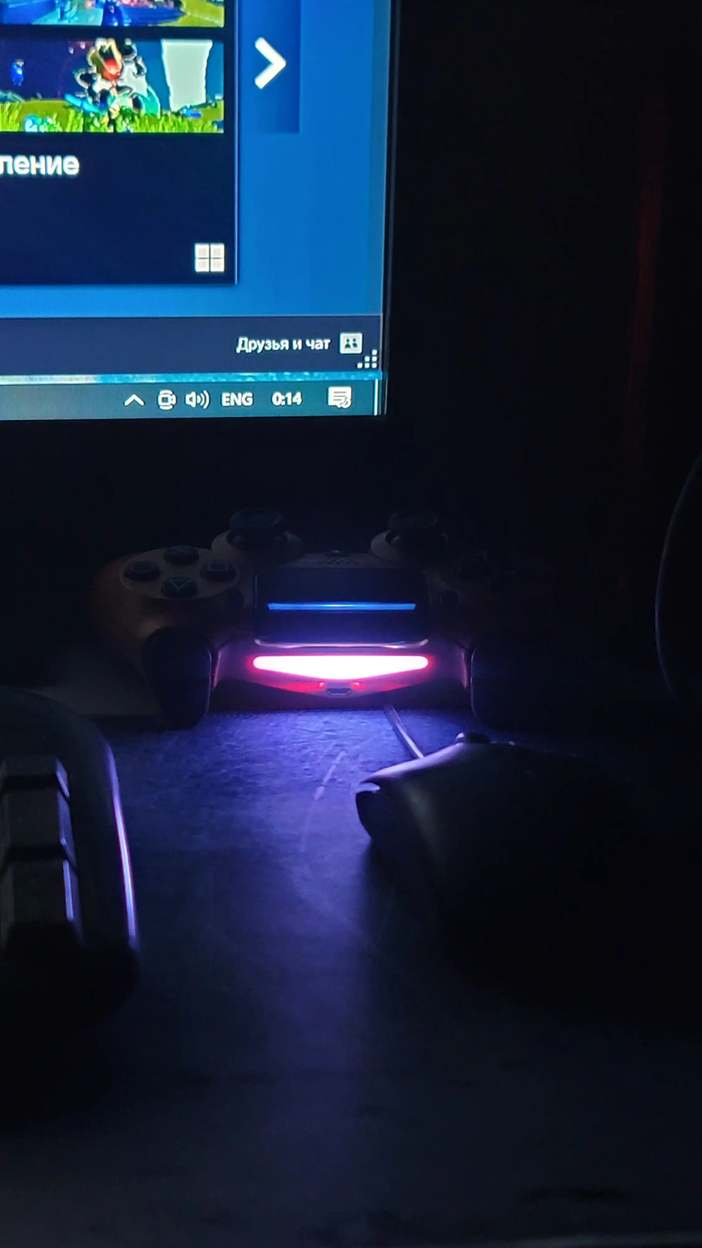 Joystik Dualshock 4 PS4, kompyuter va smartfonlar uchun kontroller