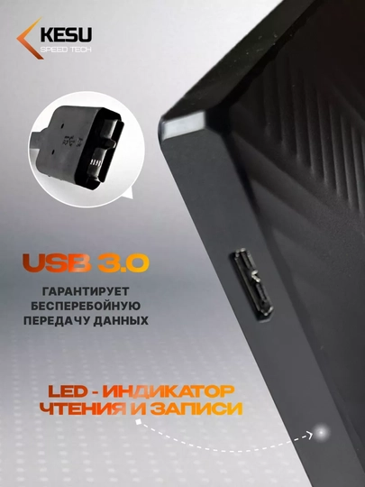 Tashqi qattiq disk HDD 500GB/1TB, USB 3.0, portativ