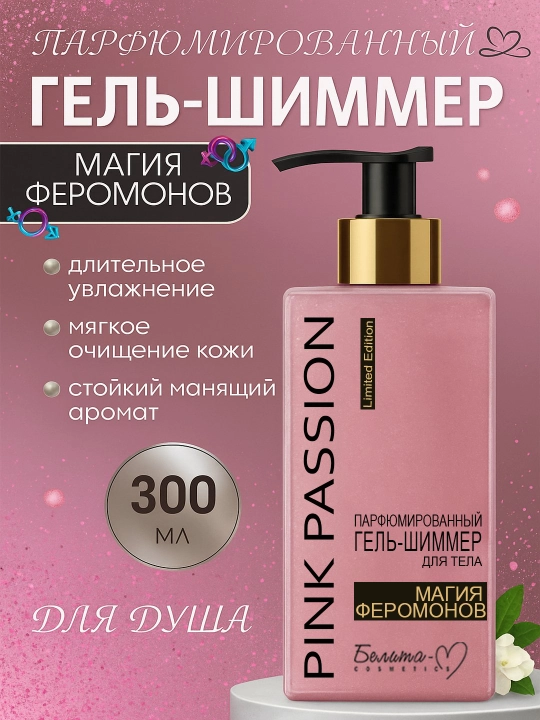 Pink Passion — лосьон и спрей для тела с нежным романтичным ароматом