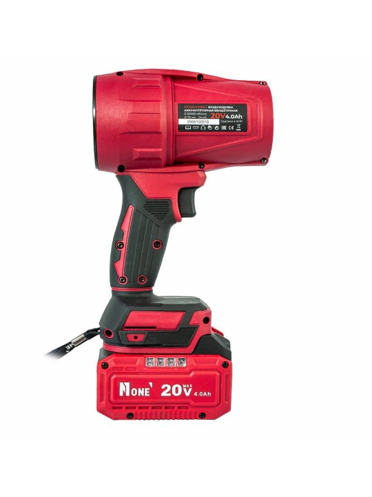 Воздуходувка аккумуляторная, бесщёточная, NUMBER ONE CB20/4.0-PRO-1 INDUSTRIAL 20V, 4.0Ah