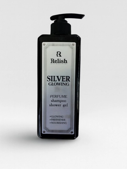 Relish Silver Glowing – Парфюмированный шампунь и гель для душа  - 