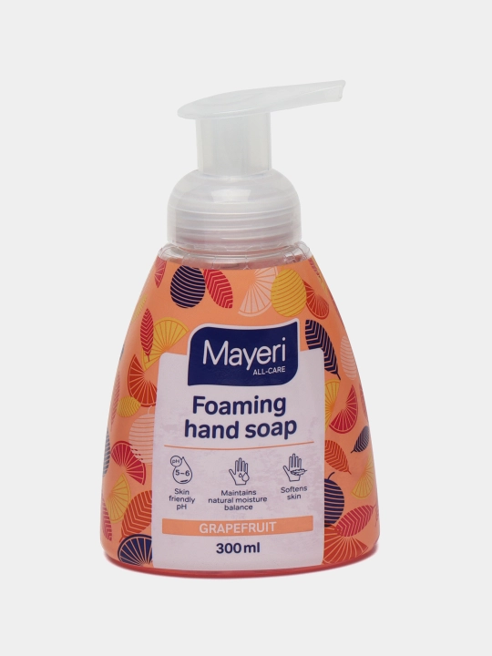 Мыло-пенка Mayeri All-Care Грейпфрут, Жасмин и Mayeri Kids, 300 мл - 
