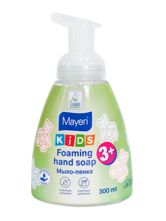 Мыло-пенка Mayeri All-Care Грейпфрут, Жасмин и Mayeri Kids, 300 мл - 