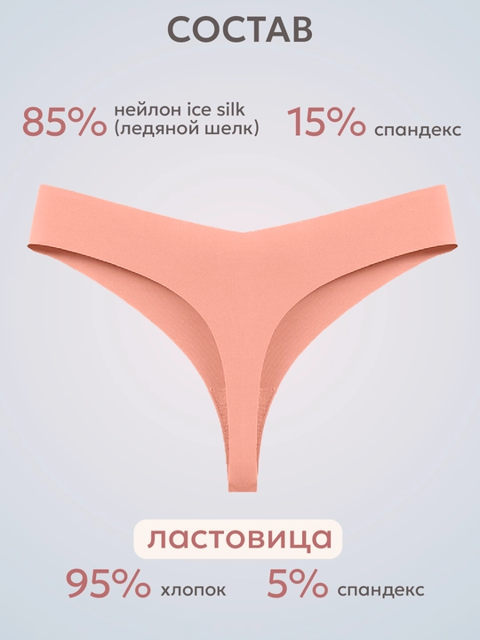 Ayollar string trusiklari, choksiz, nafas oluvchi, 3 ta to‘plam