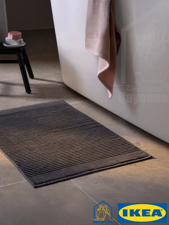 Полотенце для ног, ковров для ванной, 50x80 см, 100% хлопок, IKEA ALSTERN 