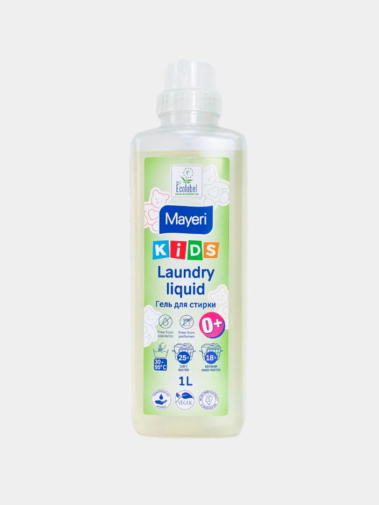 Kir yuvish uchun gel MAYERI KIDS, 1 litr - 