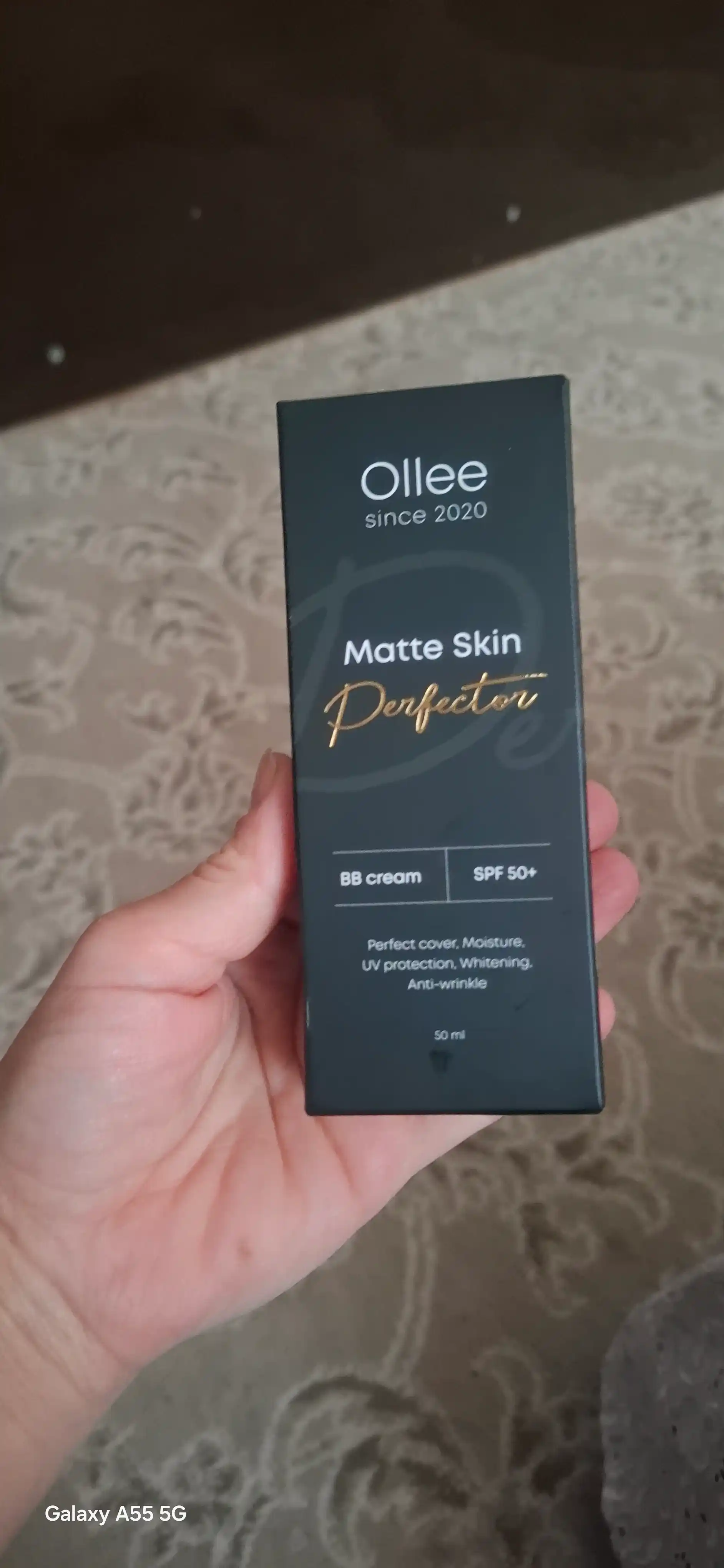 BB-крем матирующий Ollee SPF50+ для сухой, нормальной и комбинированной кожи, 50 мл