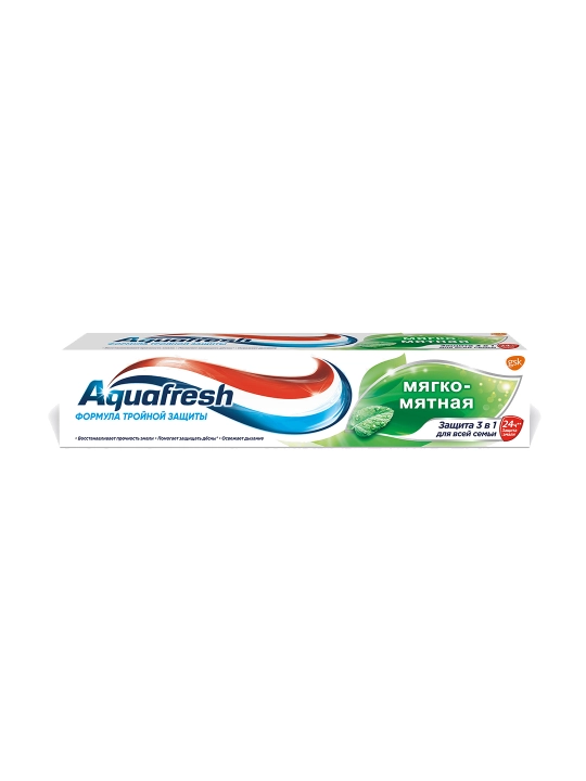 Паста зубная Aquafresh мягко-мятная, 100 мл - 