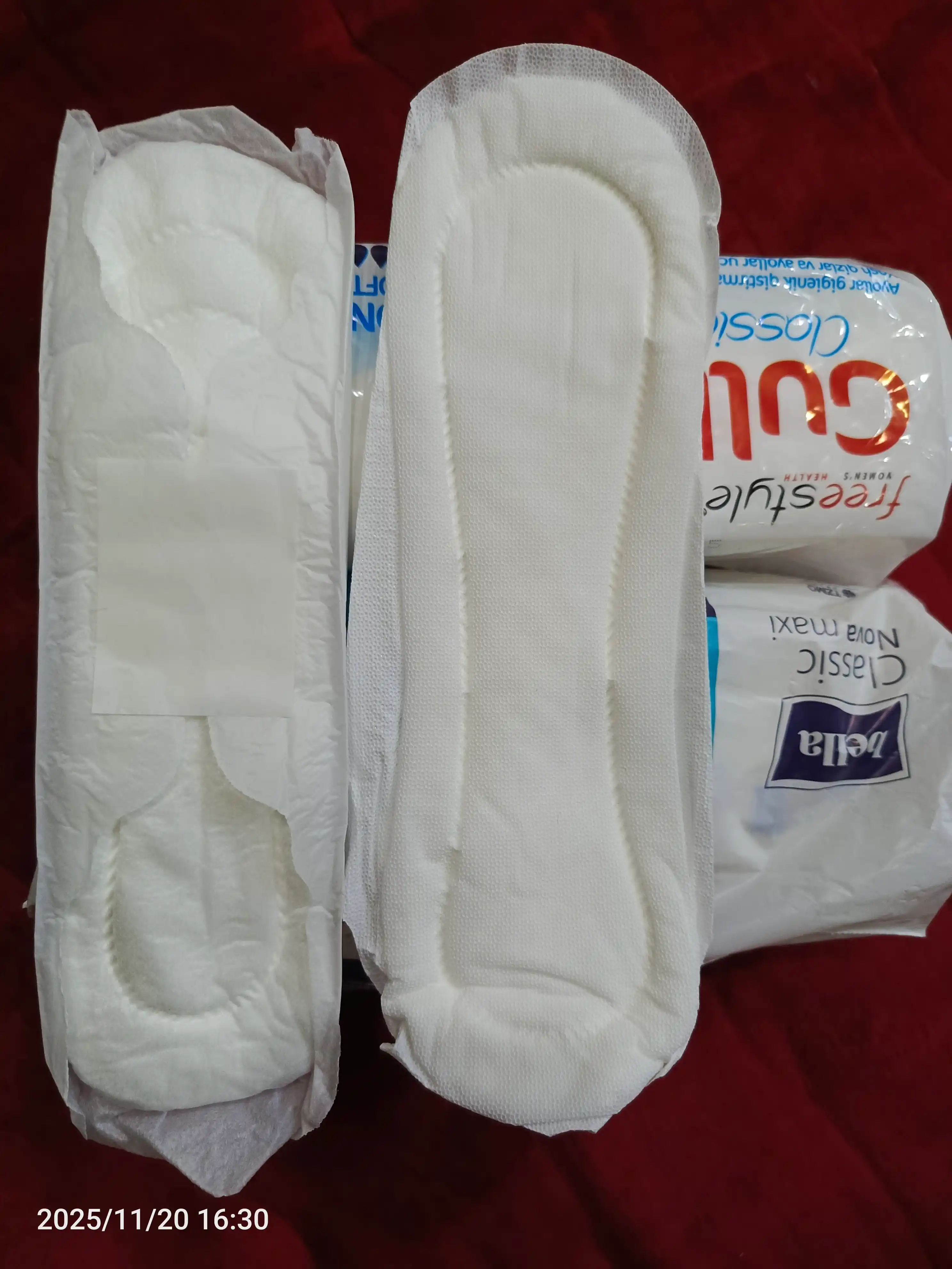 Ayollar uchun prokladkalar, Free Style Gulli Classic, Cotton Super Soft, 10 dona