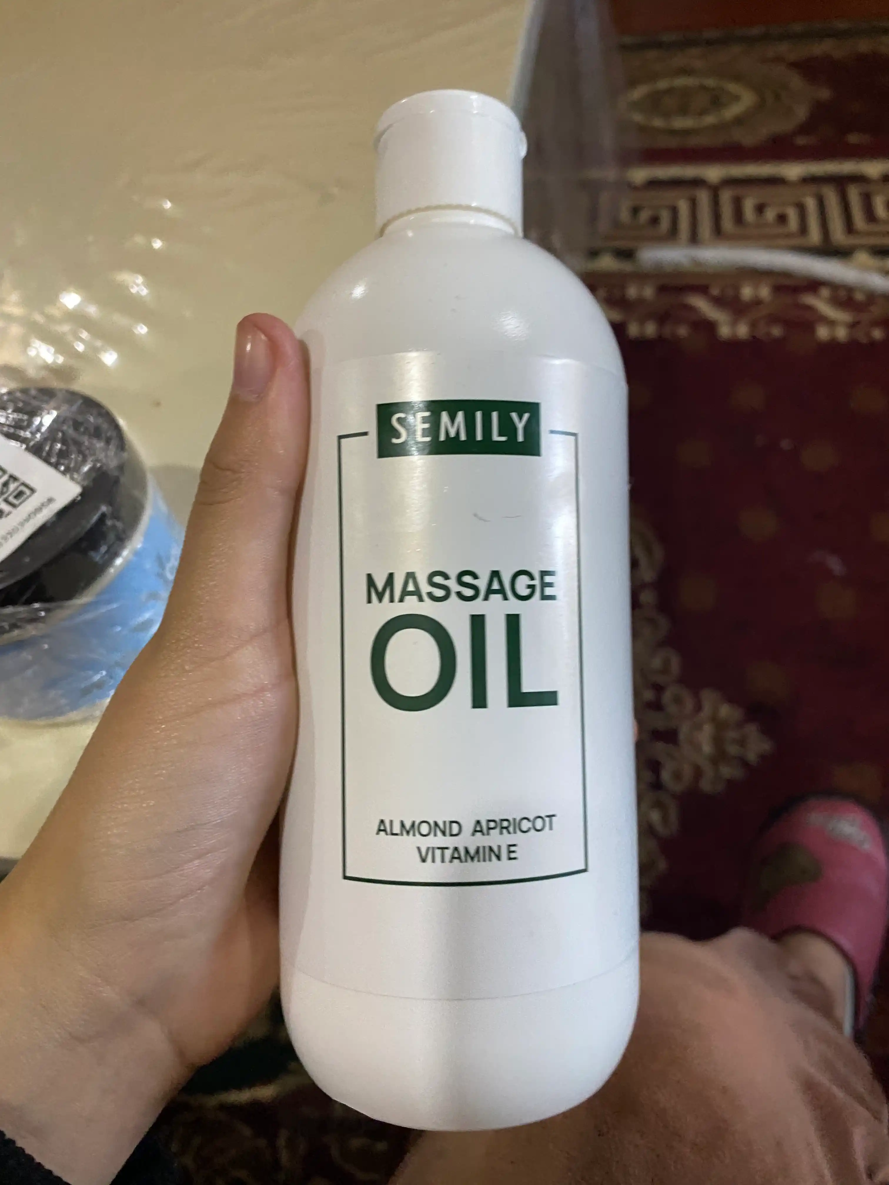 Масло для массажа SEMILY масло для тела без запаха, массажное масло, 500 мл