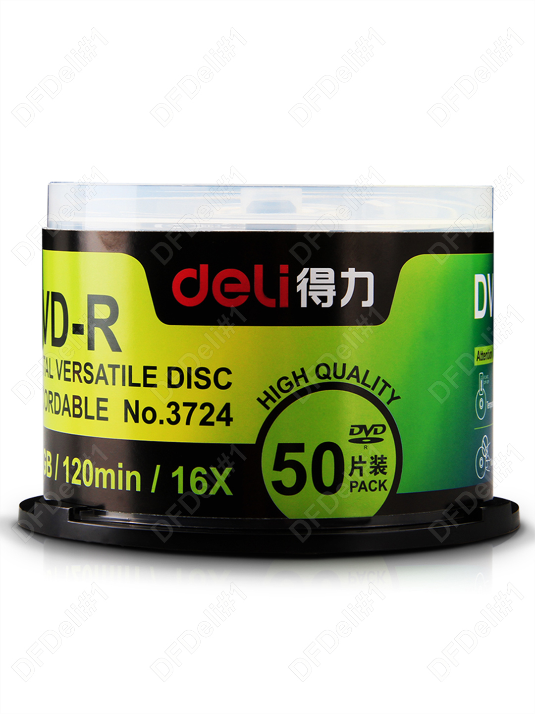 Диск DVD-R  4,7GB/, 50 шт, Deli, 3724